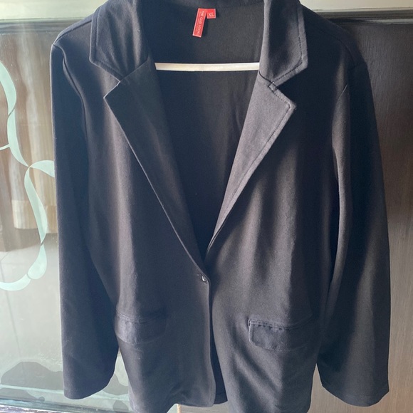 Womens Black summer coat - Picture 7 of 11